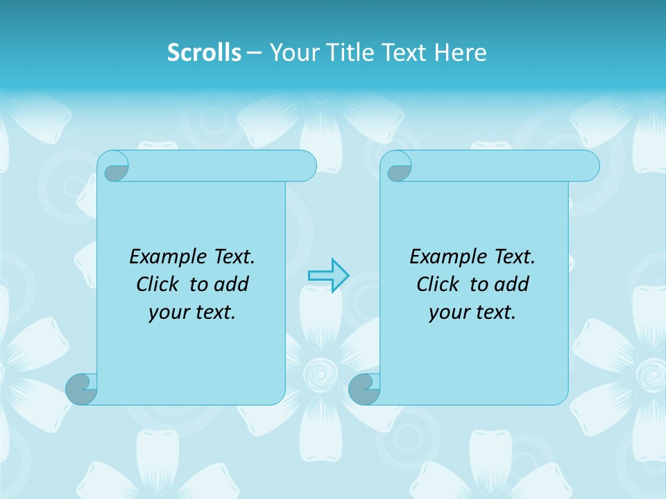 Flower Ornament Vintage PowerPoint Template