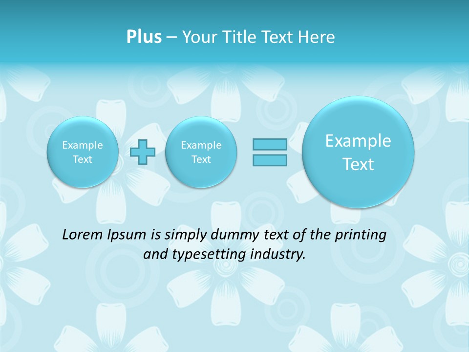 Flower Ornament Vintage PowerPoint Template