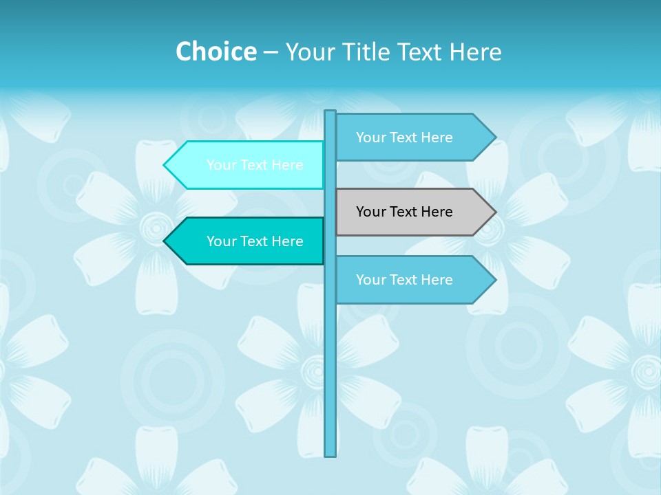 Flower Ornament Vintage PowerPoint Template