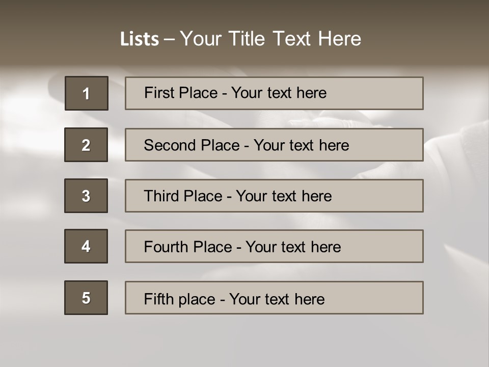 A Person Holding A Baby In Their Hands PowerPoint Template