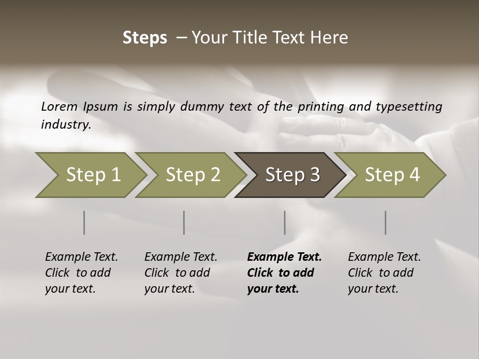 A Person Holding A Baby In Their Hands PowerPoint Template