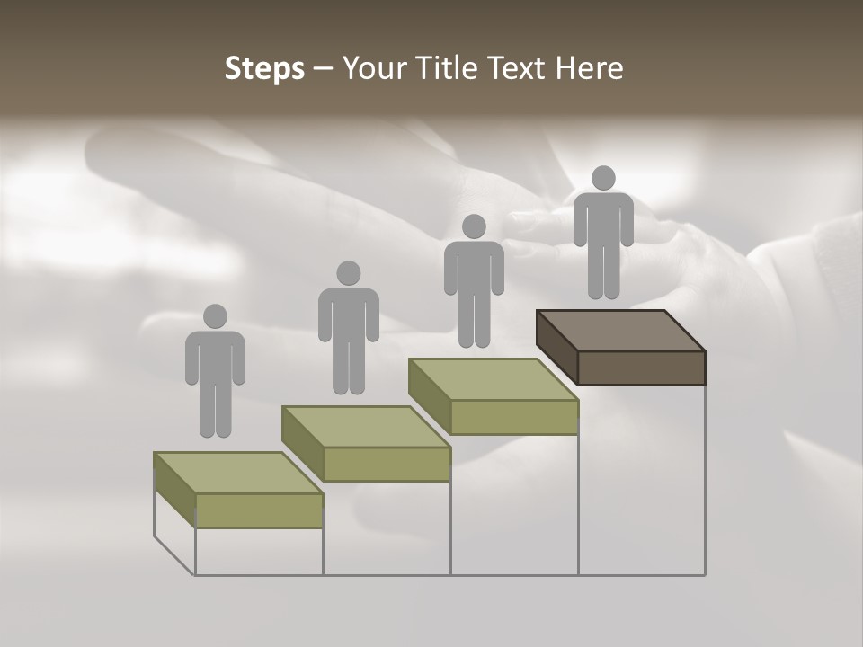 A Person Holding A Baby In Their Hands PowerPoint Template