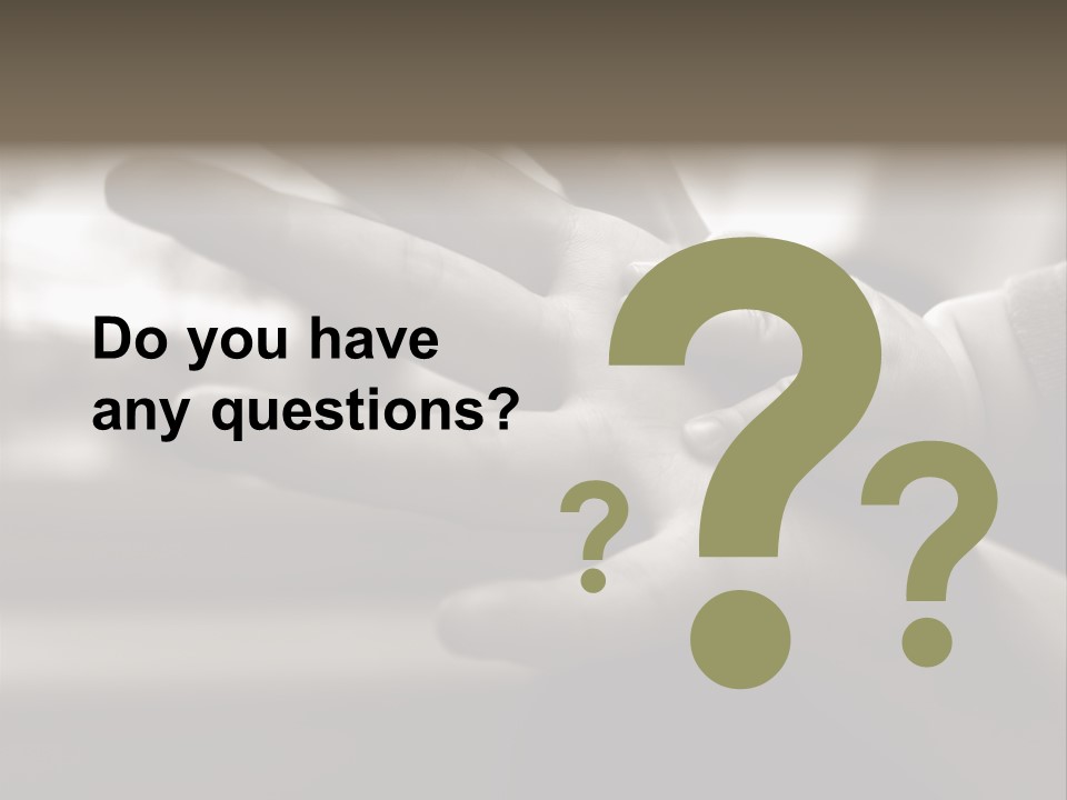 A Person Holding A Baby In Their Hands PowerPoint Template