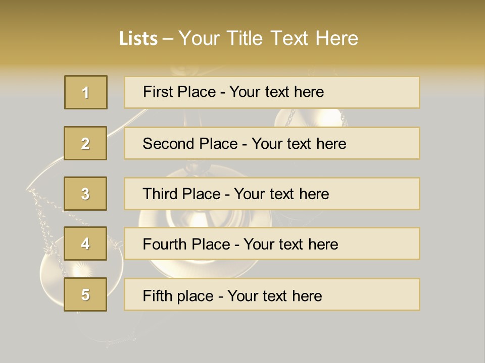 Judge Compare Valuable PowerPoint Template