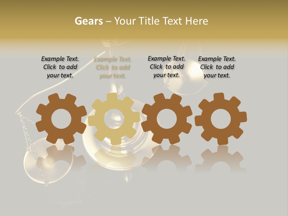Judge Compare Valuable PowerPoint Template