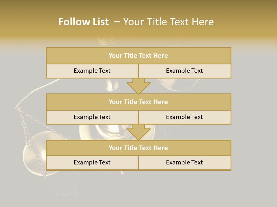 Judge Compare Valuable PowerPoint Template