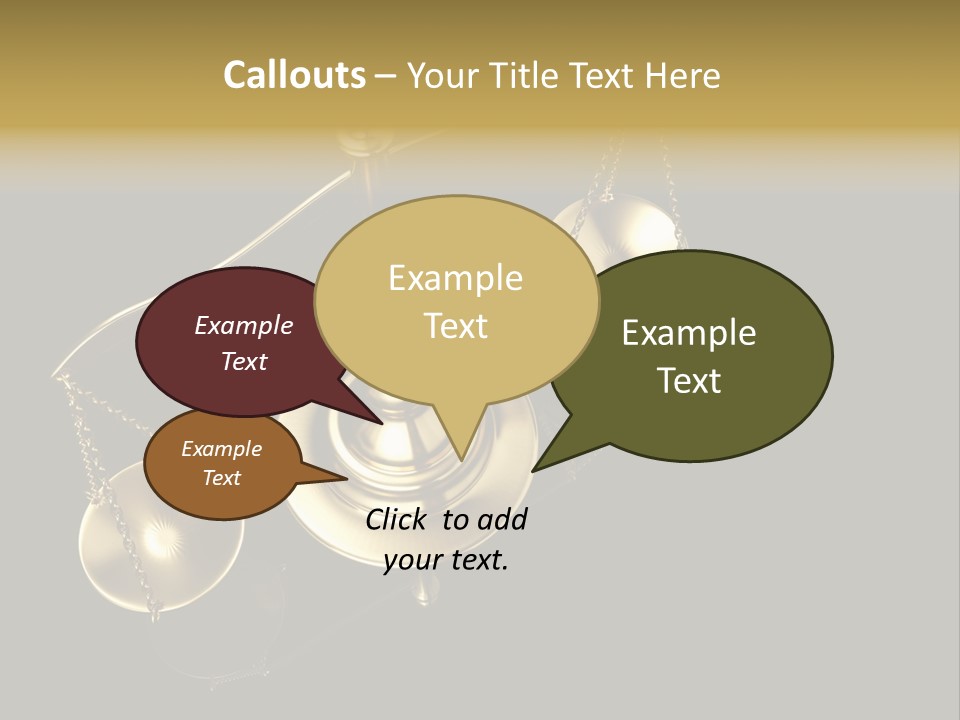 Judge Compare Valuable PowerPoint Template