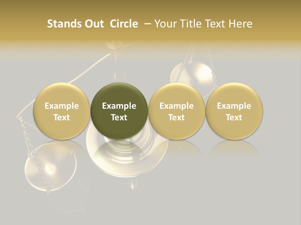 Judge Compare Valuable PowerPoint Template