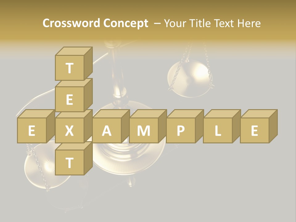 Judge Compare Valuable PowerPoint Template