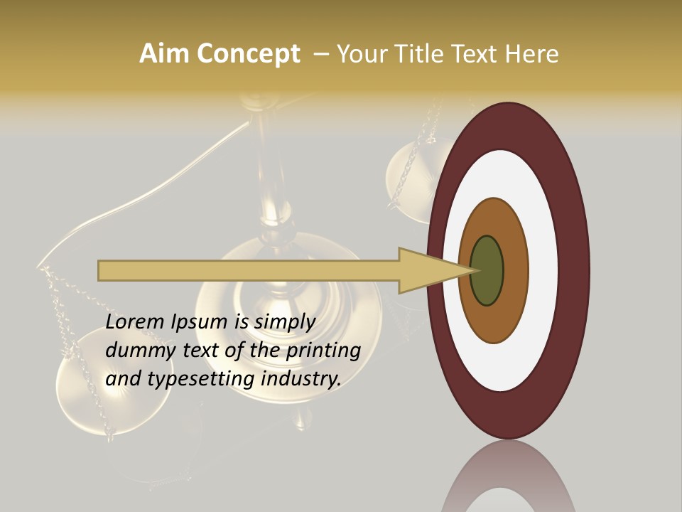 Judge Compare Valuable PowerPoint Template