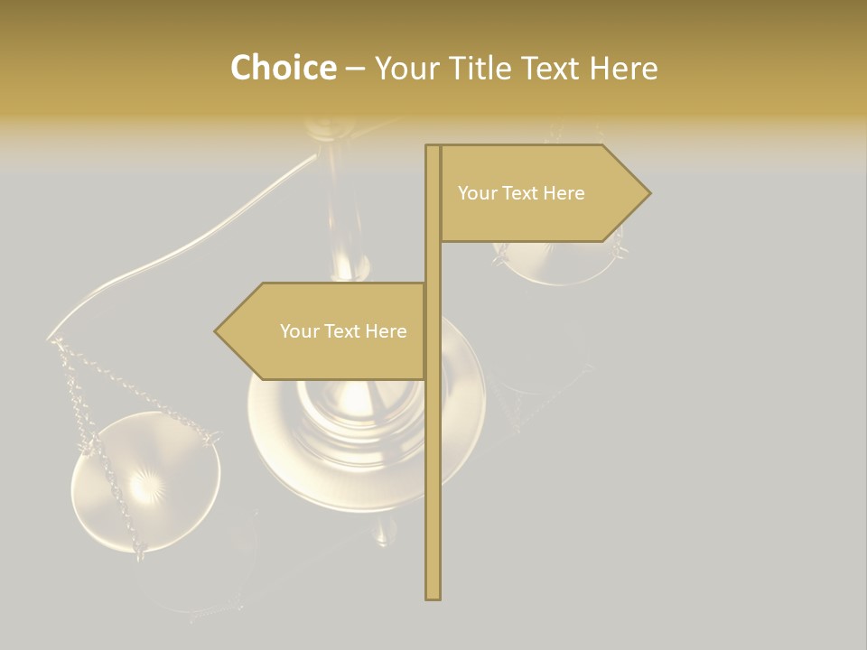 Judge Compare Valuable PowerPoint Template