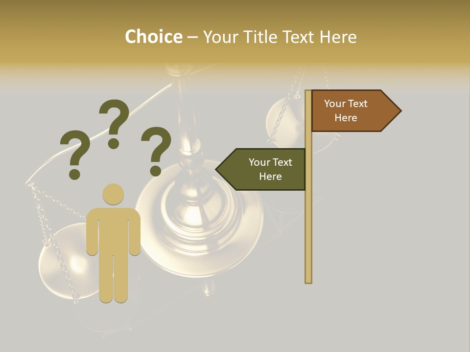 Judge Compare Valuable PowerPoint Template