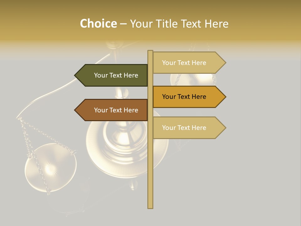 Judge Compare Valuable PowerPoint Template