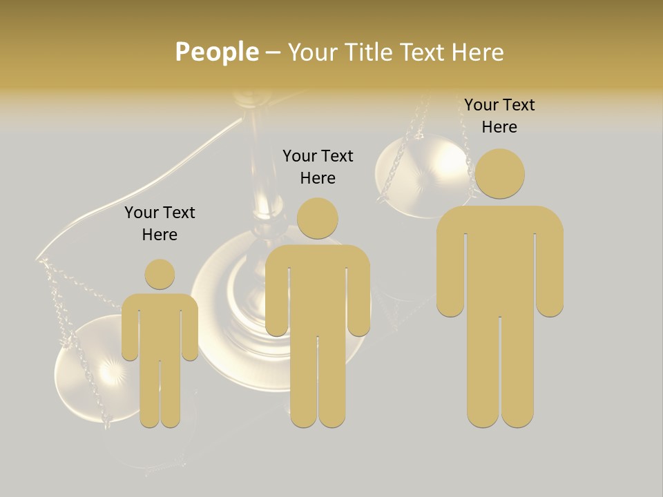 Judge Compare Valuable PowerPoint Template