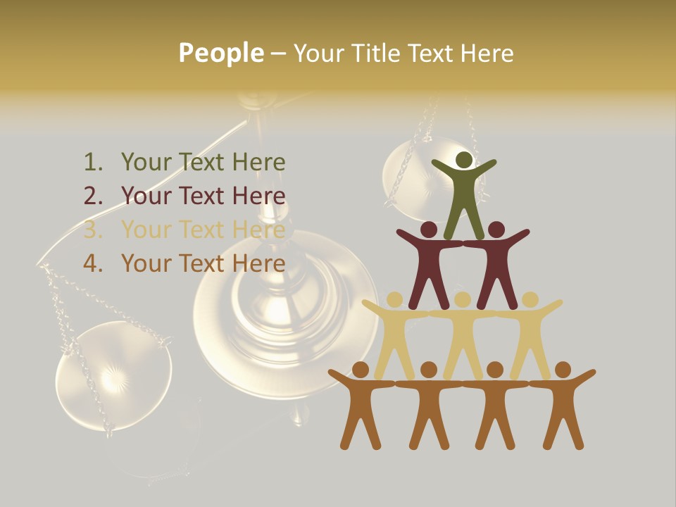 Judge Compare Valuable PowerPoint Template