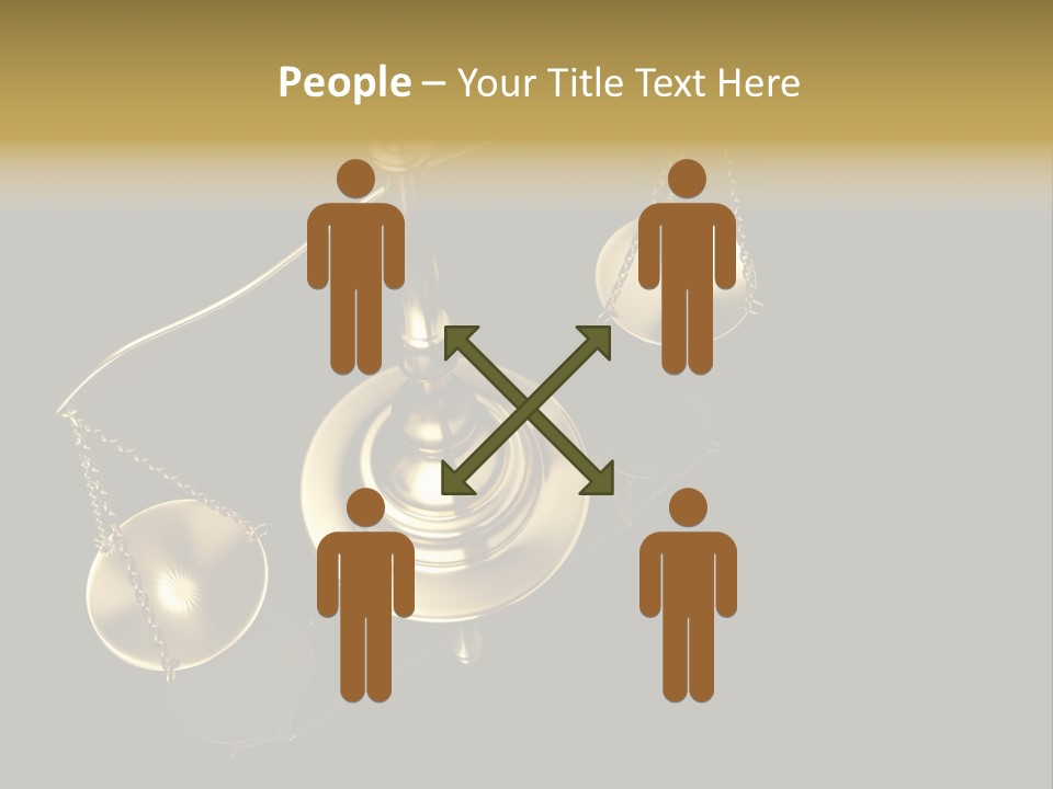 Judge Compare Valuable PowerPoint Template