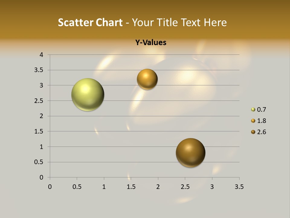 Prosperous Sayings Golden PowerPoint Template