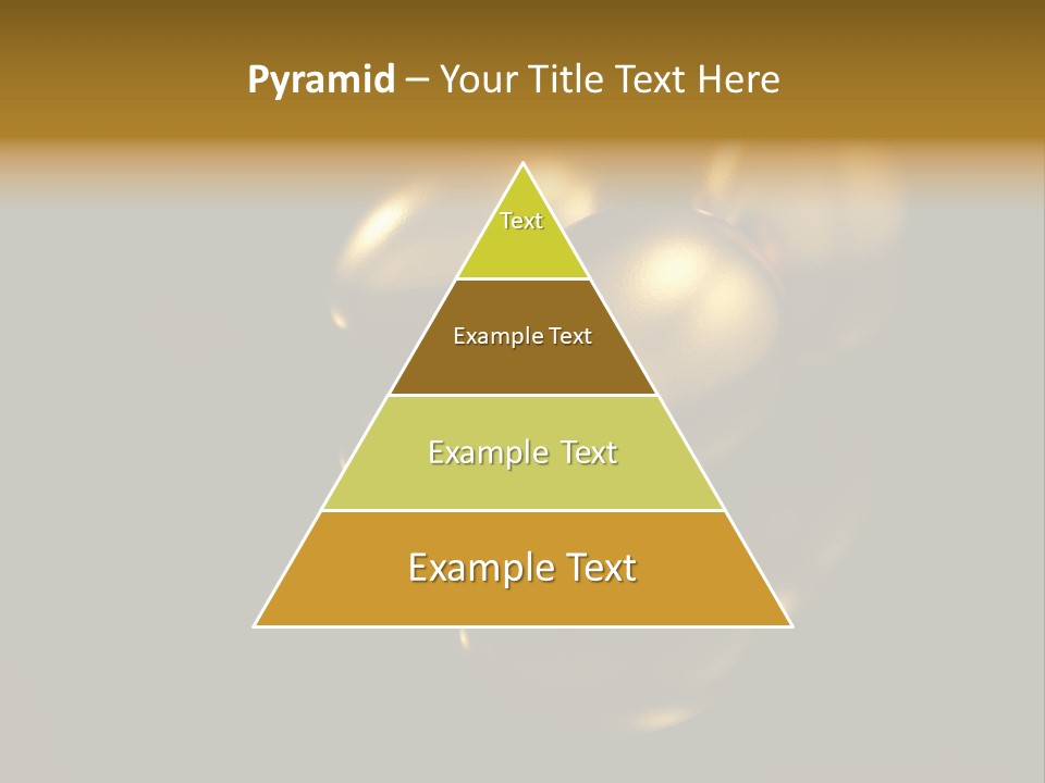 Prosperous Sayings Golden PowerPoint Template