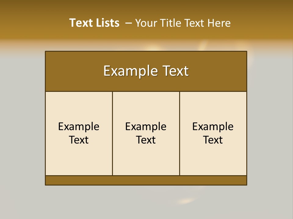Prosperous Sayings Golden PowerPoint Template