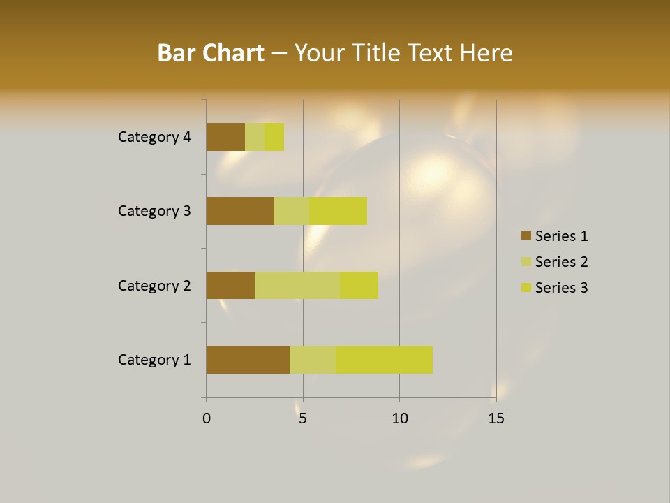 Prosperous Sayings Golden PowerPoint Template