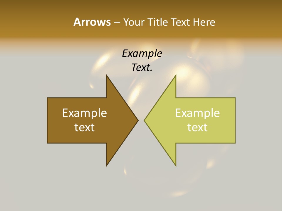 Prosperous Sayings Golden PowerPoint Template