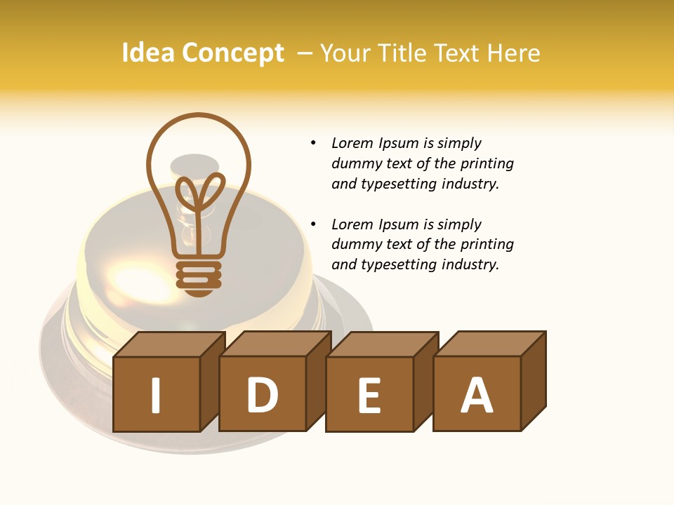 Reception Travel Close PowerPoint Template