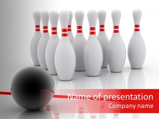 Sport Lane Compete PowerPoint Template