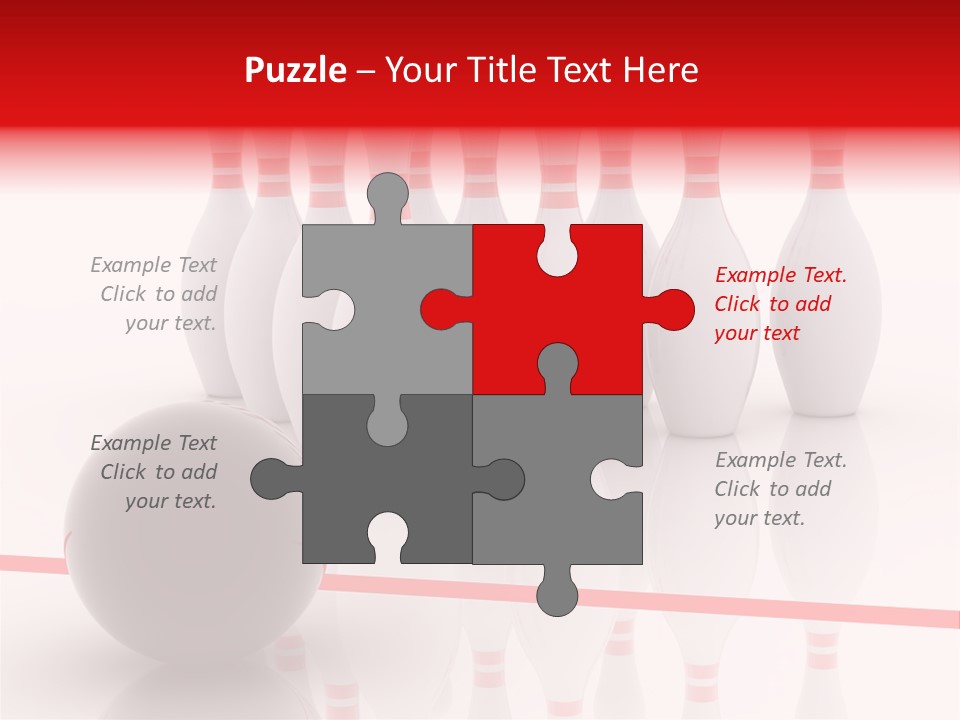 Sport Lane Compete PowerPoint Template