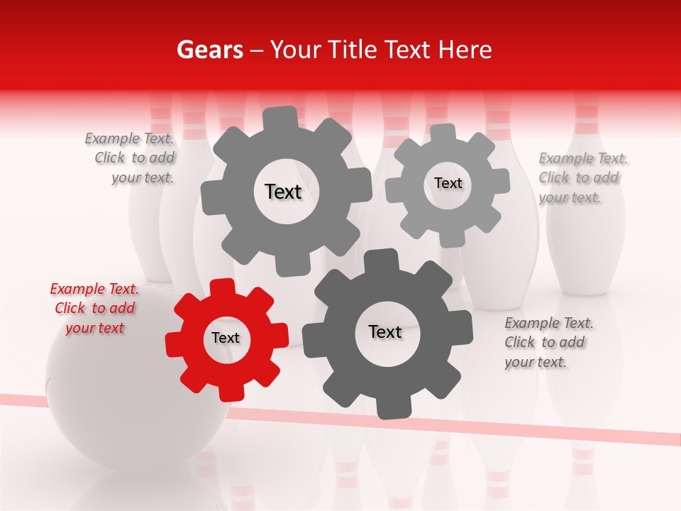 Sport Lane Compete PowerPoint Template