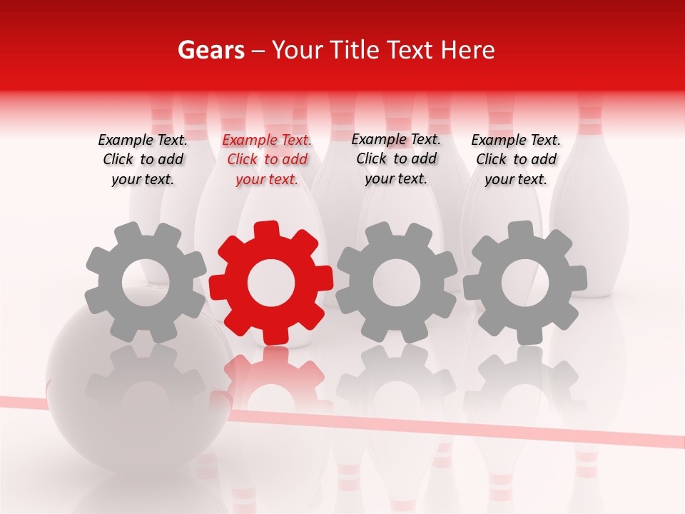 Sport Lane Compete PowerPoint Template