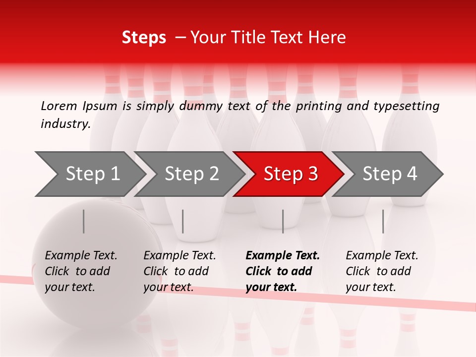 Sport Lane Compete PowerPoint Template