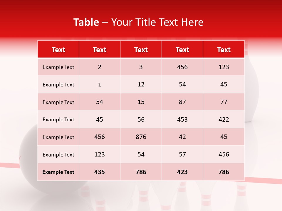 Sport Lane Compete PowerPoint Template