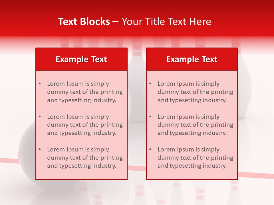 Sport Lane Compete PowerPoint Template
