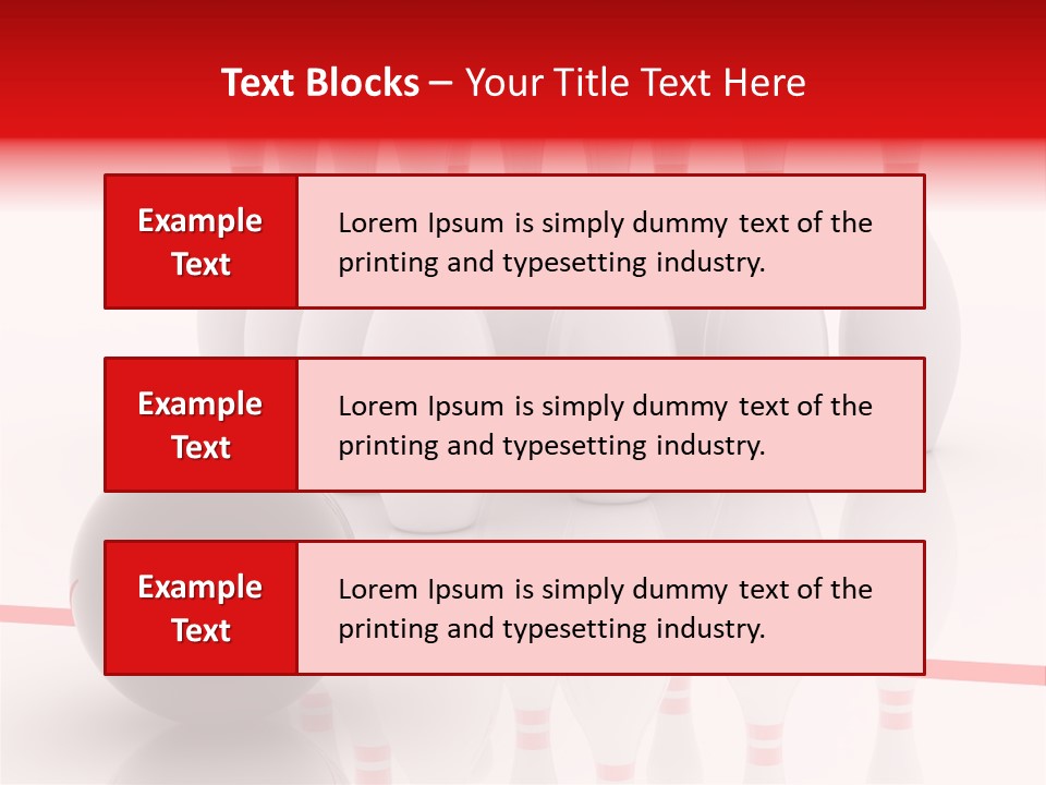Sport Lane Compete PowerPoint Template