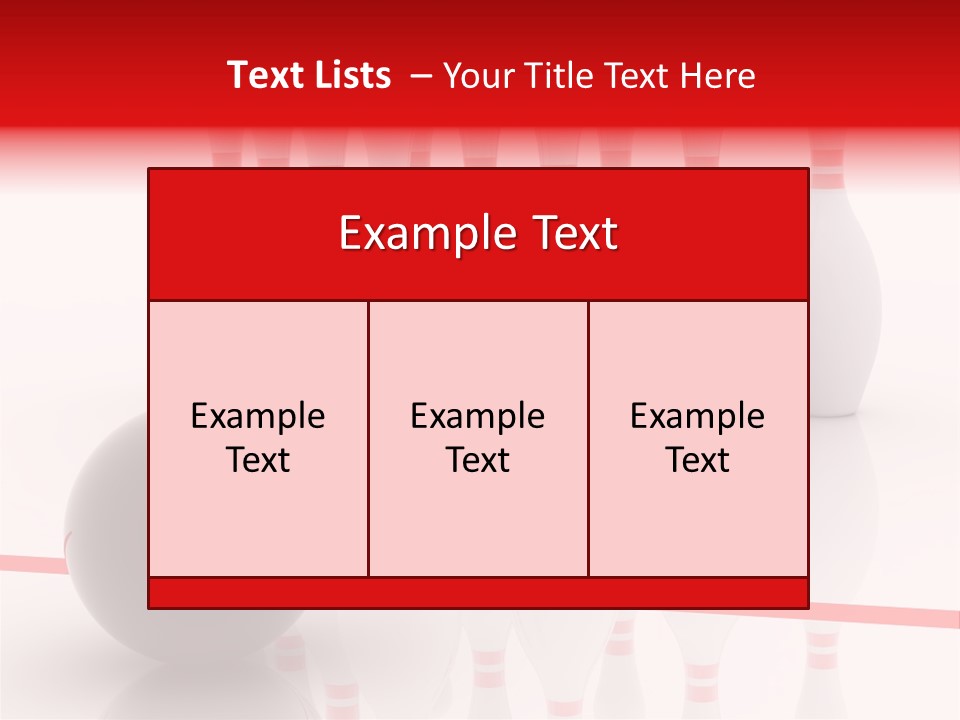 Sport Lane Compete PowerPoint Template