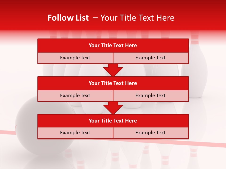 Sport Lane Compete PowerPoint Template