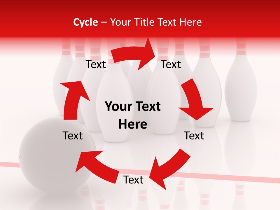 Sport Lane Compete PowerPoint Template