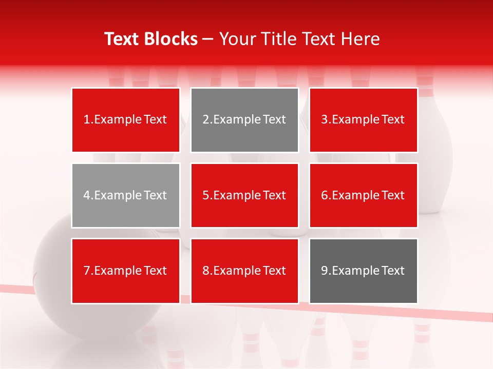 Sport Lane Compete PowerPoint Template