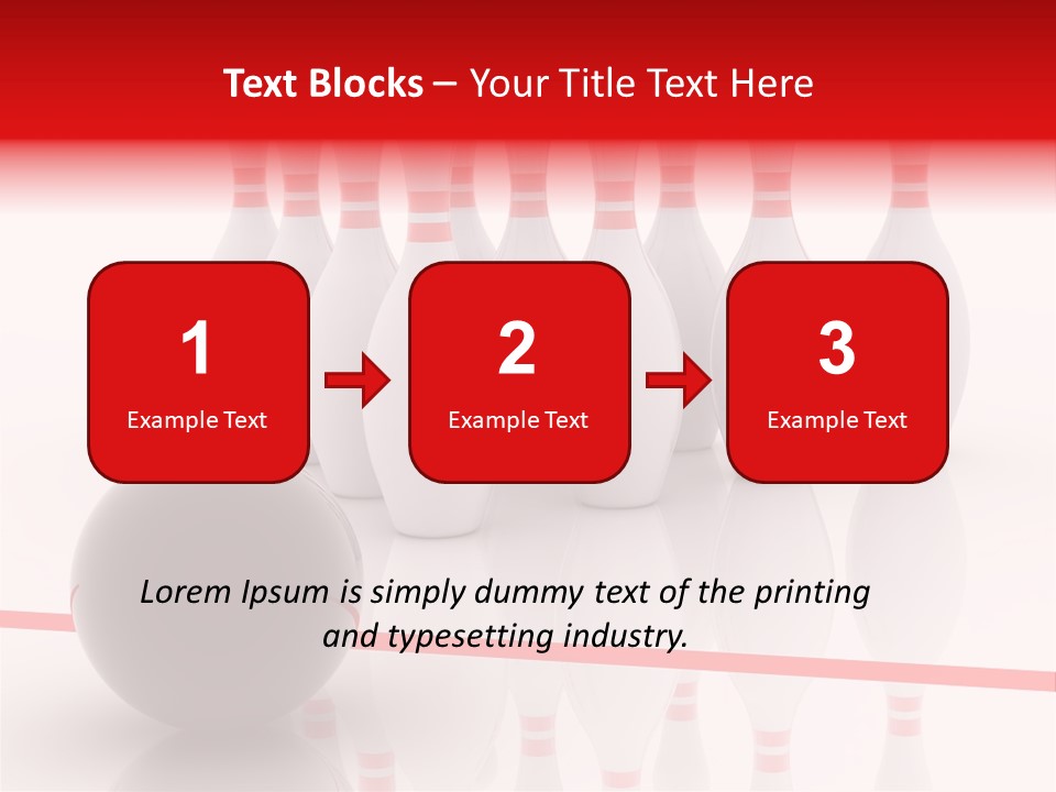 Sport Lane Compete PowerPoint Template