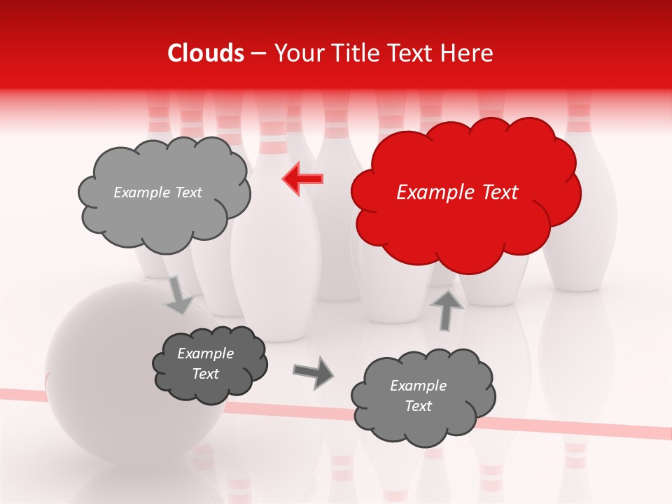 Sport Lane Compete PowerPoint Template