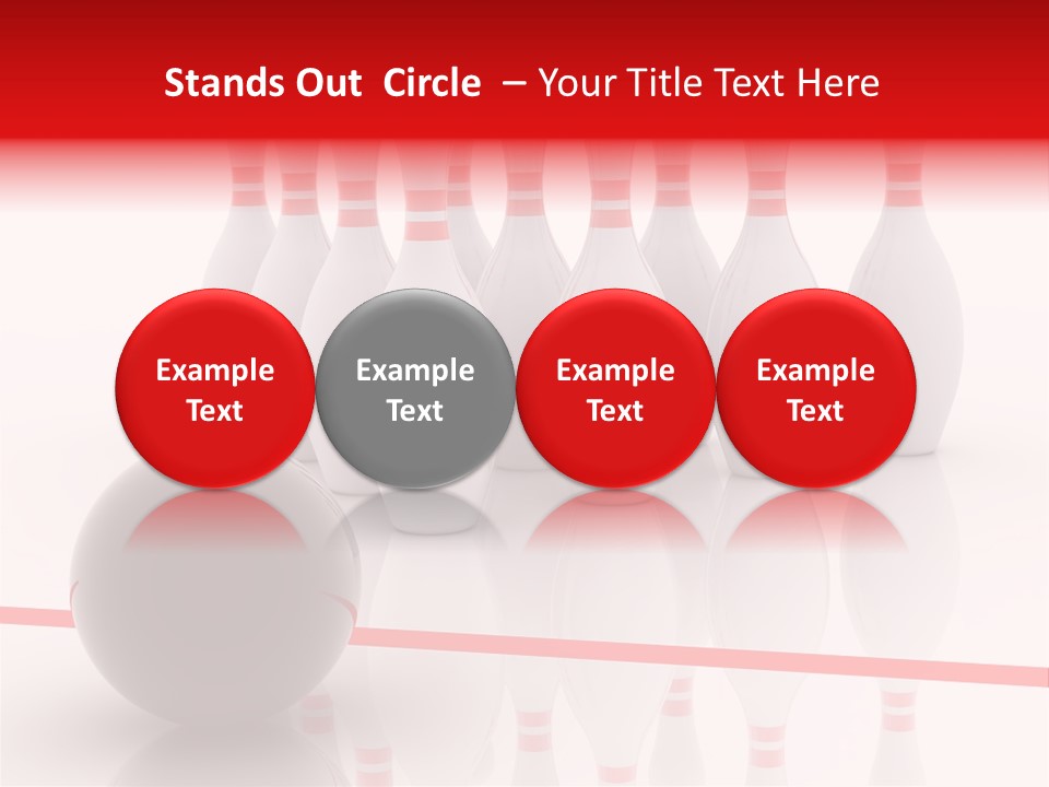 Sport Lane Compete PowerPoint Template