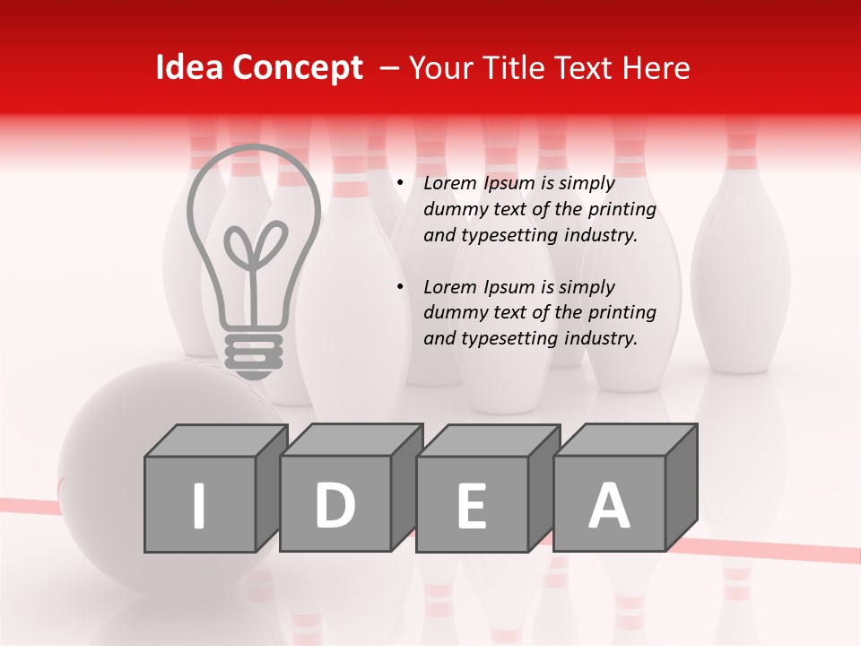 Sport Lane Compete PowerPoint Template