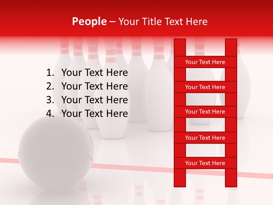 Sport Lane Compete PowerPoint Template