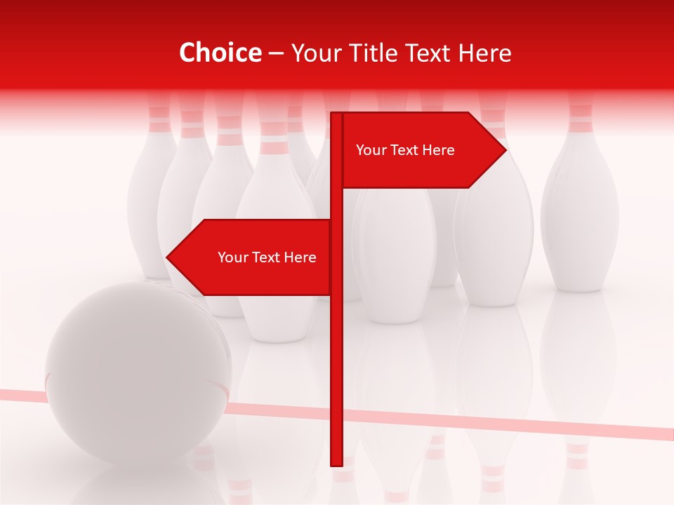 Sport Lane Compete PowerPoint Template