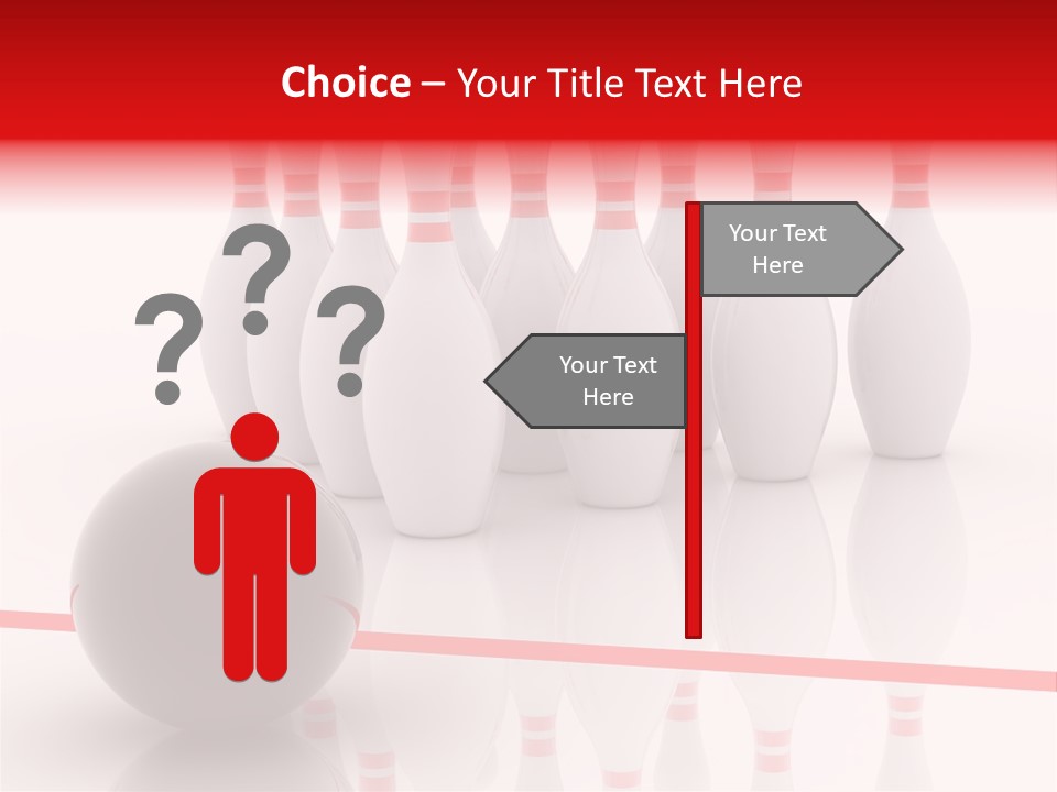 Sport Lane Compete PowerPoint Template