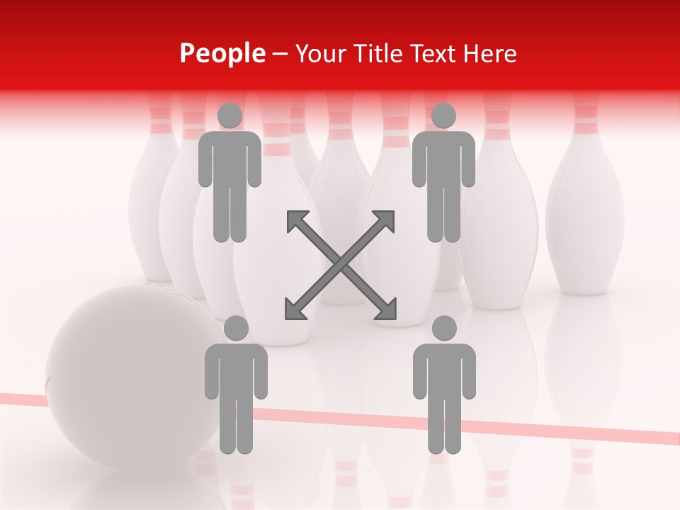 Sport Lane Compete PowerPoint Template