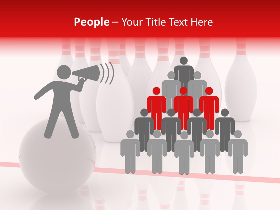 Sport Lane Compete PowerPoint Template