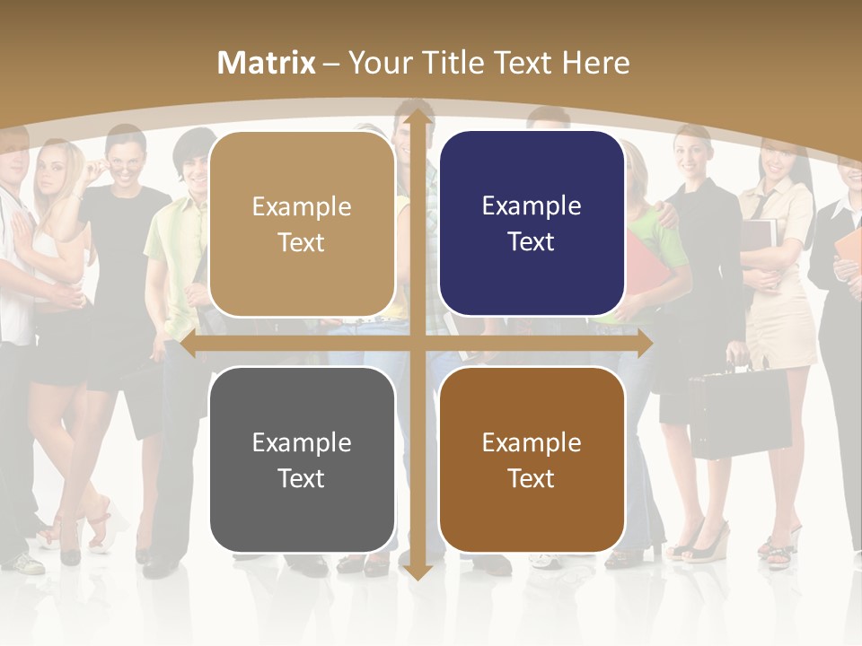 White Educated Youth PowerPoint Template