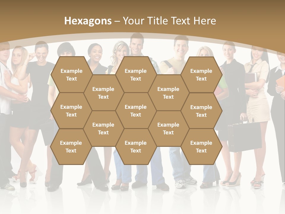 White Educated Youth PowerPoint Template