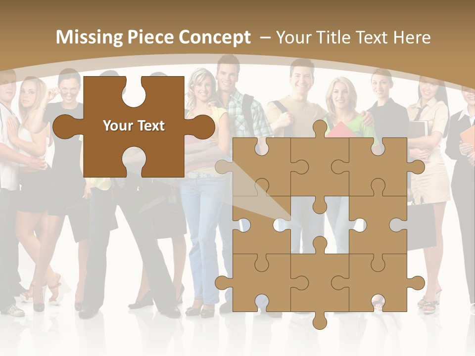 White Educated Youth PowerPoint Template